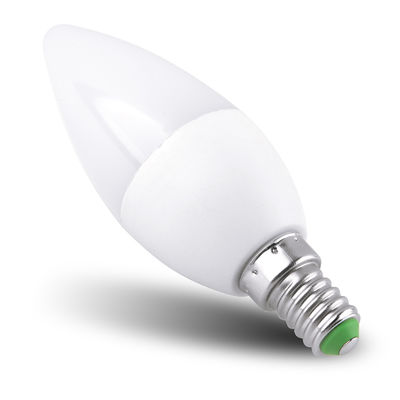 3W Energy Efficient Dimmable Candle LED Light Bulbs For Home Lighting