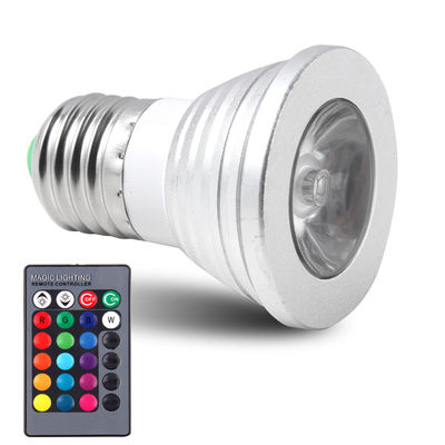 RGB Kapalı LED Spotlight ampulleri Enerji verimliliği 280LM 30° Işık açısı
